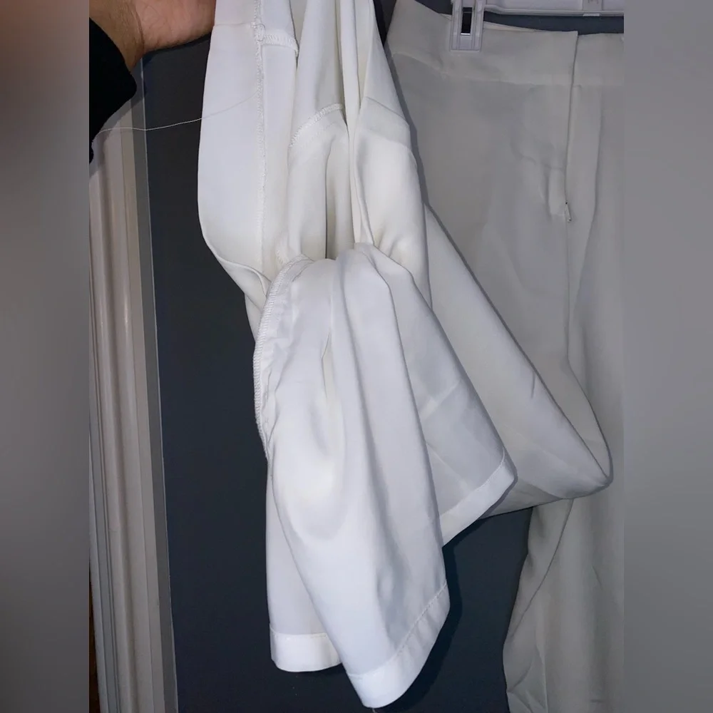 Jason Wu Cream/White Dress Pants/Trousers Capris | Women’s Size US 6 - Picture 5 of 12